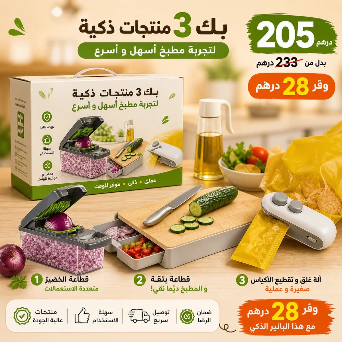 باك المطبخ الذكي