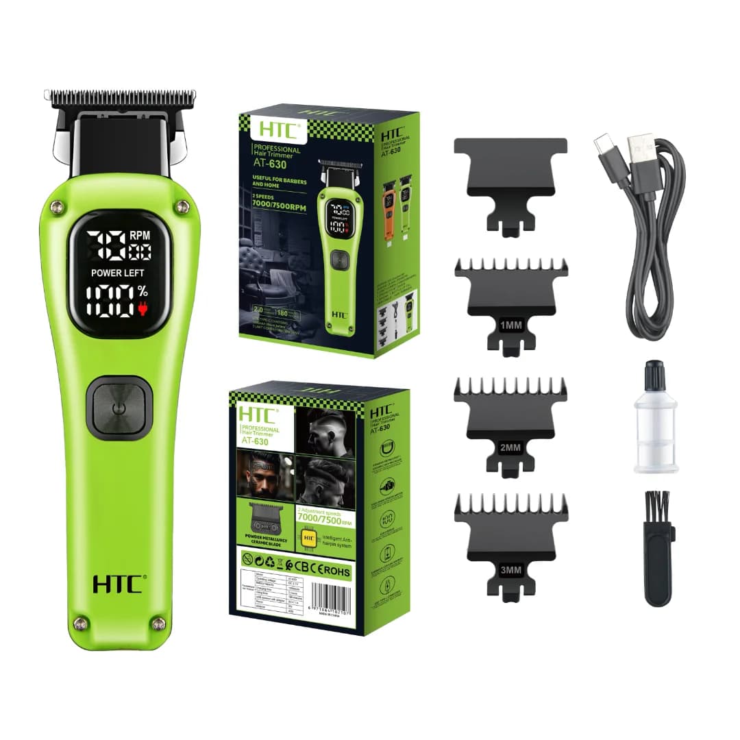 ديما حاضر ديما أنيق مع آلة الحلاقة HTC-630 — 3/5