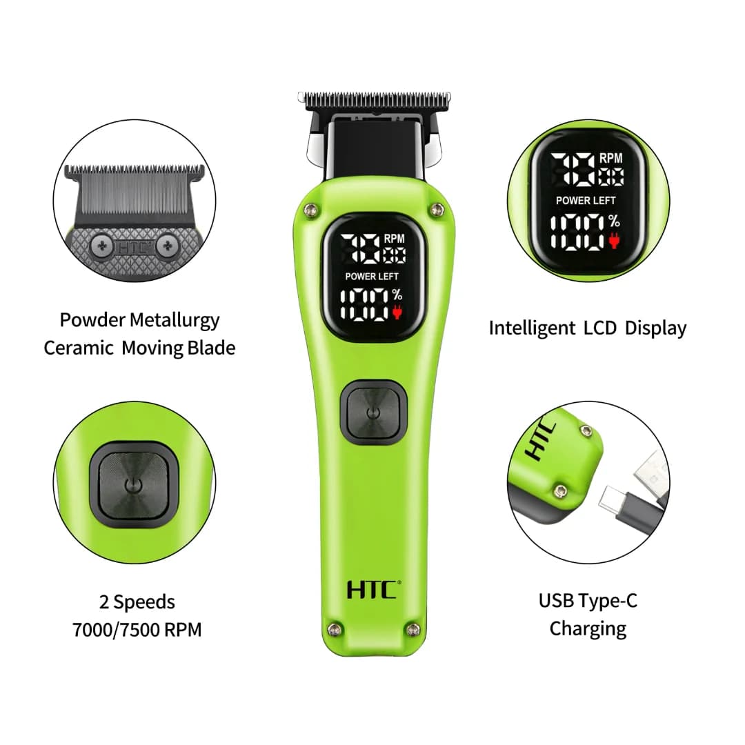 ديما حاضر ديما أنيق مع آلة الحلاقة HTC-630 — 5/5