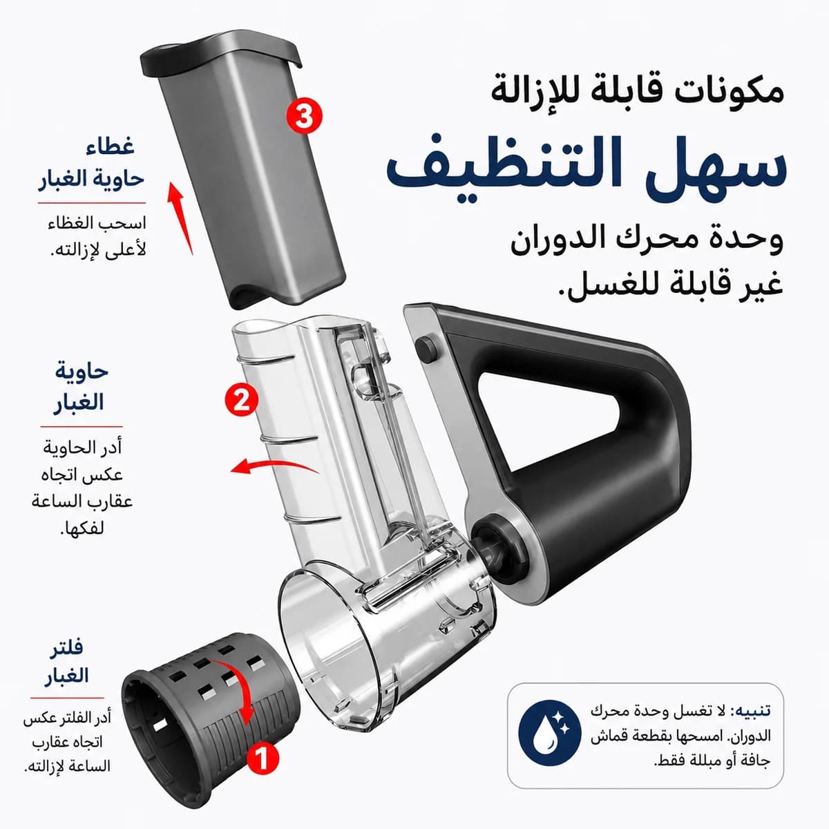 قطاعة الخضر الكهربائية حضر سلطتك في ثواني — 4/4