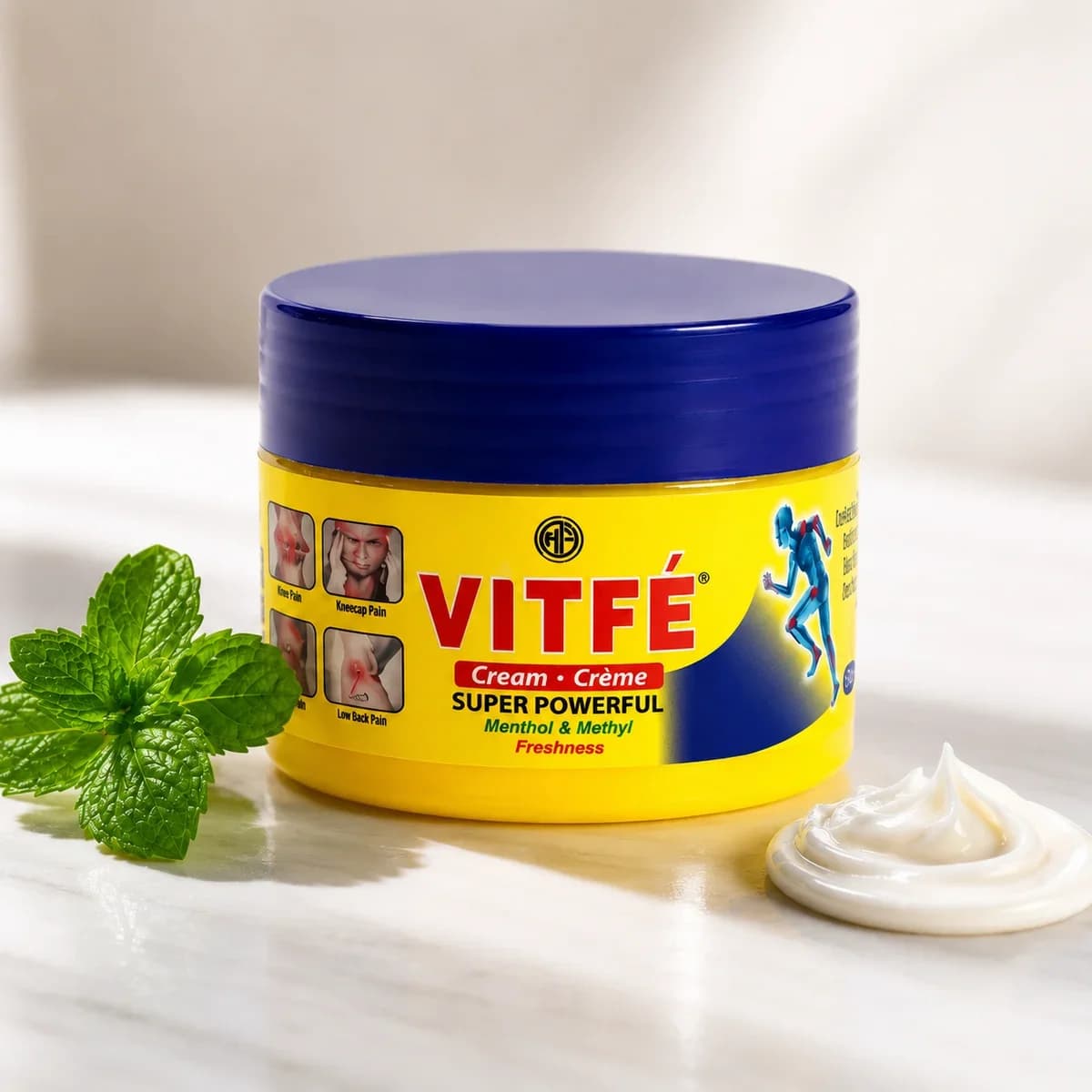 Crème de massage Vitfé 50g pour dos, genoux et articulations