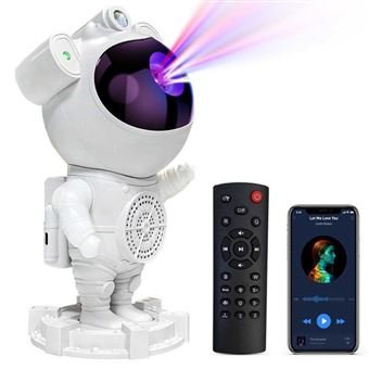 projecteur galaxie astronaute – veilleuse led avec télécommande projecteur galaxie astronaute – veilleuse led avec télécommande